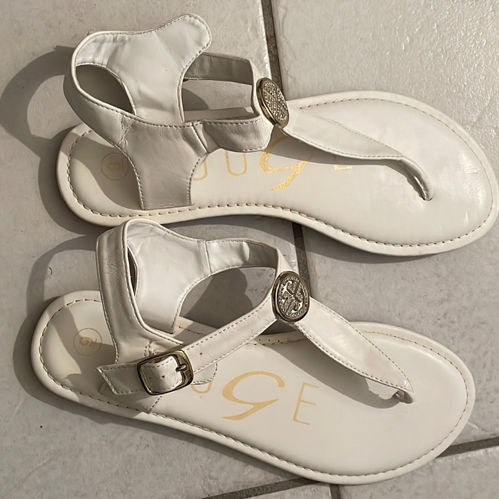 Brand new White Rouge Sandals